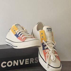 Converse Unisex  CTAS Patchwork Oxfords Men's Size 9 A10126C NWT
